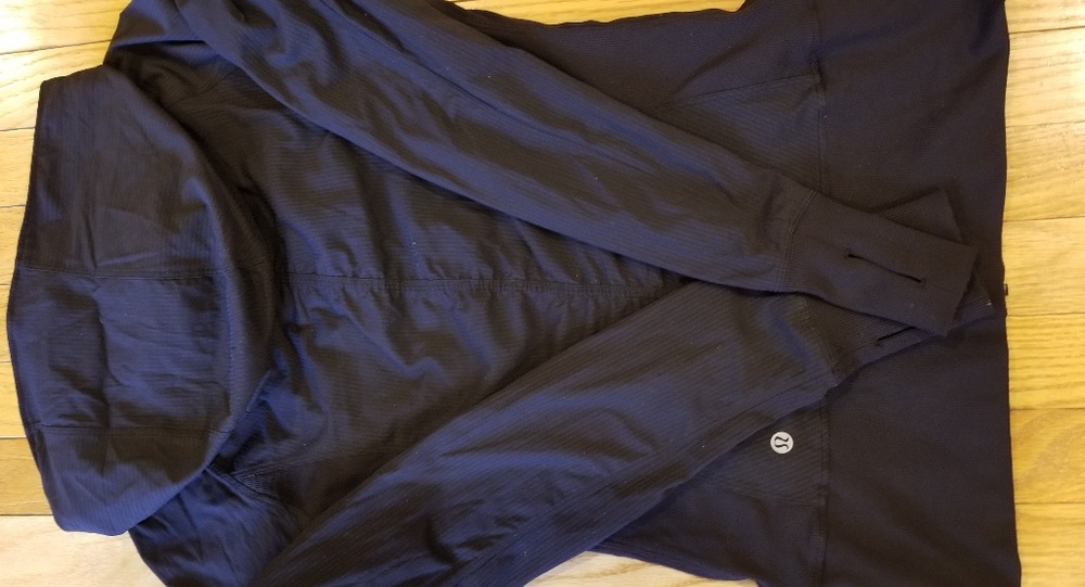 Lululemon Black Jacket/Reversible - image 1